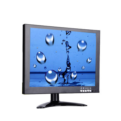 Monitor LCD industrial de 10 polegadas 24VDC com HDMI VGA USB