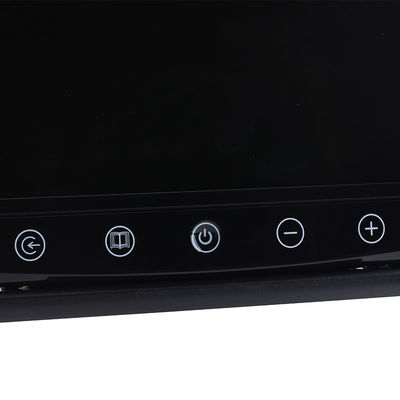 Monitor LCD HD de 9 polegadas para carro com 4 entradas de vídeo, ideal para ônibus e caminhões
