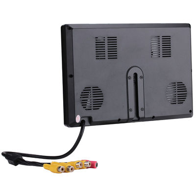 Monitor LCD HD de 9 polegadas para carro com 4 entradas de vídeo, ideal para ônibus e caminhões