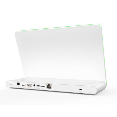 Tipo L Android 8.1 NFC 10.1 polegadas All In One Touch Screen PC Com luz LED