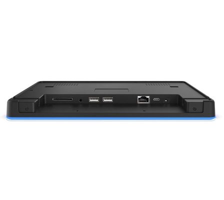 PC All-in-One com Tela Sensível ao Toque RK3288 Quad-Core Android 8.1 com Toque Capacitivo de 10 Pontos e Barra de Luz LED