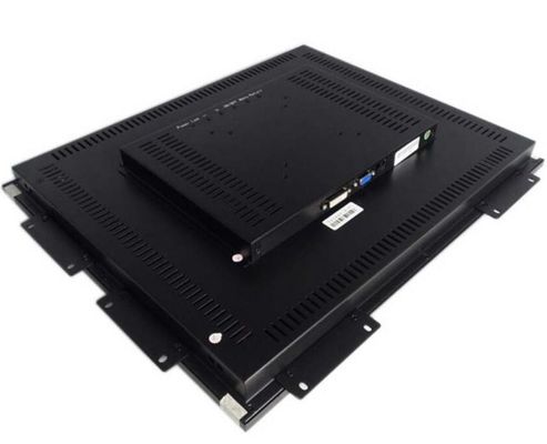 Monitor de tela sensível ao toque de 12 polegadas de quadro aberto de alto brilho para sistemas industriais e comerciais
