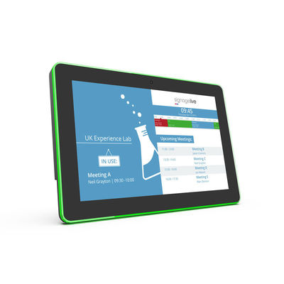 Tablet PC Android de 10,1 polegadas IPS com POE e Processador RK3288 Quad Core para Sala de Reuniões