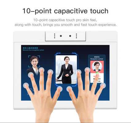 Desktop em forma de L 14 polegadas RK3288 RK3399 All In One Tablet PC Android 4G LTE Wifi Touch Screen Kiosk de pedidos para restaurantes