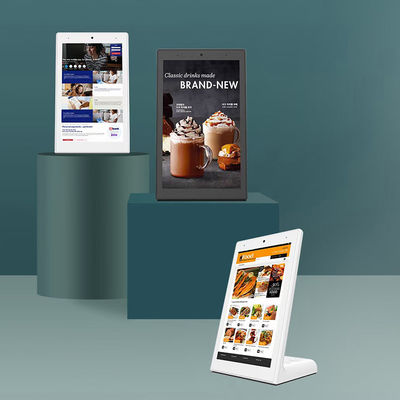 10.1 polegada Android Tablet em forma de L Desktop Android8.1 RK3288 Tablet IPS Touchscreen Tablet para Restaurante