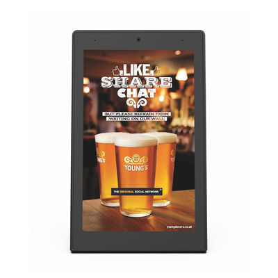 10.1 polegada Android Tablet em forma de L Desktop Android8.1 RK3288 Tablet IPS Touchscreen Tablet para Restaurante