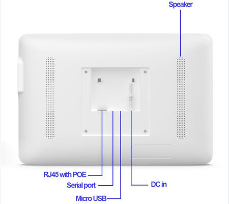 Tablet PC Médico Android 8.1 de 10.1 polegadas com Tela IPS e Atendimento de Chamadas para Uso Hospitalar