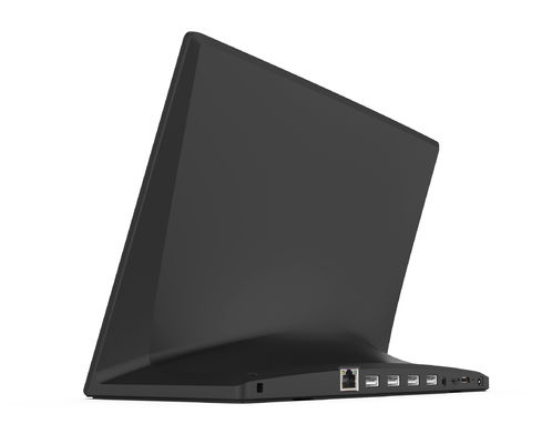 Tablet PC Android All-in-One em formato L de 13,3" FHD IPS LCD wifi Rockchip quad core Touchscreen para pedidos em restaurantes POS