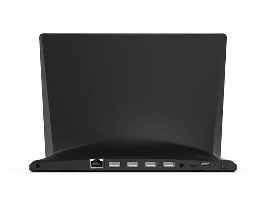 Tablet PC Android All-in-One em formato L de 13,3" FHD IPS LCD wifi Rockchip quad core Touchscreen para pedidos em restaurantes POS