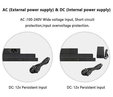 Monitor de toque de quadro aberto incorporado