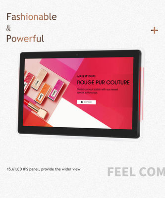 RK3288 Quad-Core 13.3" LCD Panel Android Tablet com Power over Ethernet (POE) para uso industrial