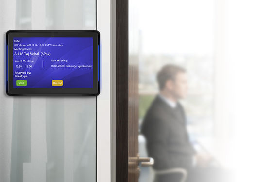 RK3288 Quad-Core 13.3" LCD Panel Android Tablet com Power over Ethernet (POE) para uso industrial