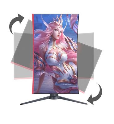 qualidade  27 Inch 165Hz Gaming Desktop Monitor HDMI DP Interfaces Rotating Stand fábrica
