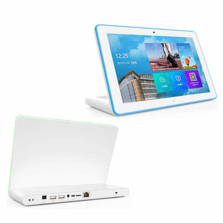 Processador RK3399 Tablet de restaurante de 10,1 polegadas com POE NFC 5MP Câmera Sistema Android