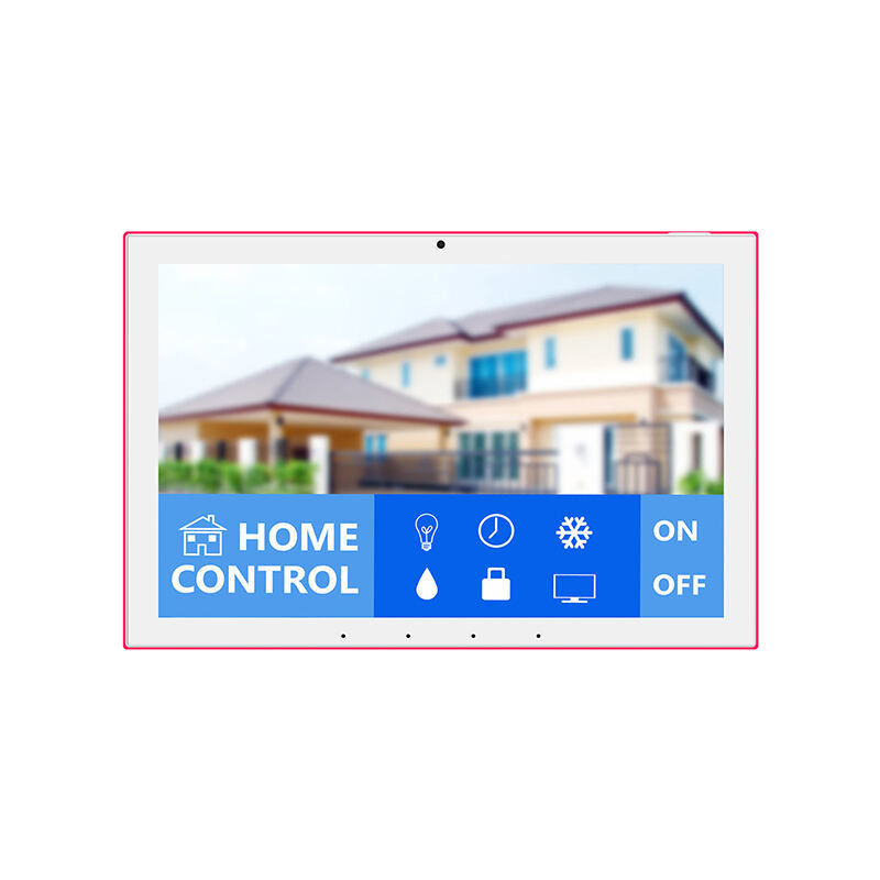 Tela de Controle Central Android de 10,1 polegadas com CPU RK3588 e Android 13 para Automação Residencial Inteligente