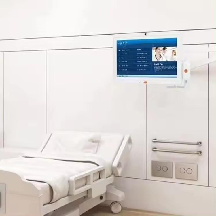 Instalação na parede 10,1 polegadas tablet android pc de cuidados médicos wifi POE 4G LTE Máquina de câmera de chamadas Gestor de chamadas de enfermagem Sistema de chamadas para hospital Clínica