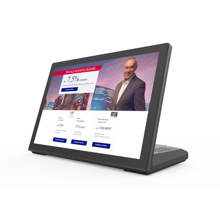 Tablet Android com Tela IPS de 10 polegadas com Suporte PoE e Processador Quad-Core RK3128 para Uso Comercial