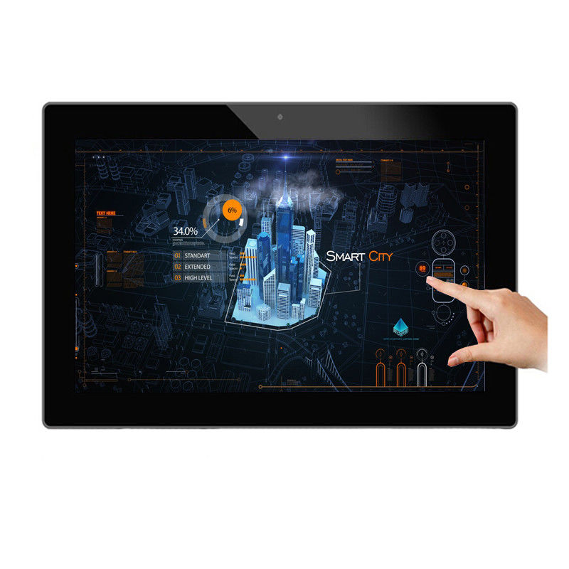 18Tablet Android de 5 polegadas sem quadro montado na parede com suporte de desktop