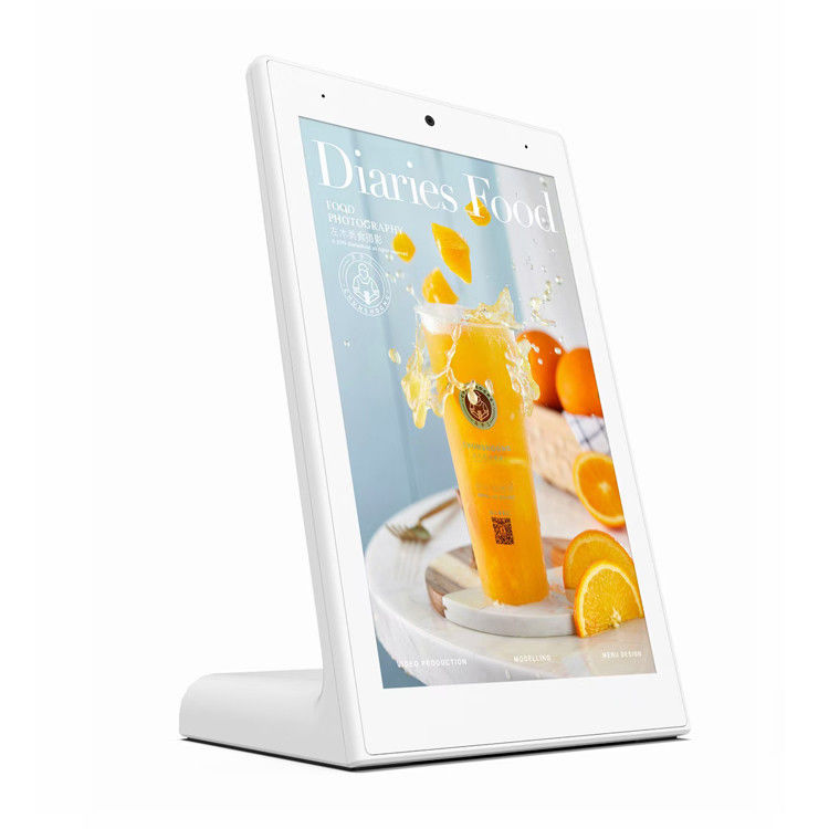 8 polegadas de tipo L Desktop Android Tablet RK3399 CPU touch screen tablet para restaurante hotel