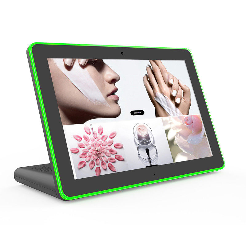Tipo L Android 8.1 NFC 10.1 polegadas All In One Touch Screen PC Com luz LED