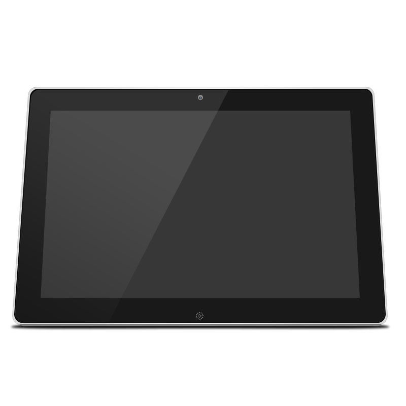 Tablet Android Quad-Core de 12 polegadas RK3288 com NFC e WiFi para Uso Industrial e Montagem na Parede