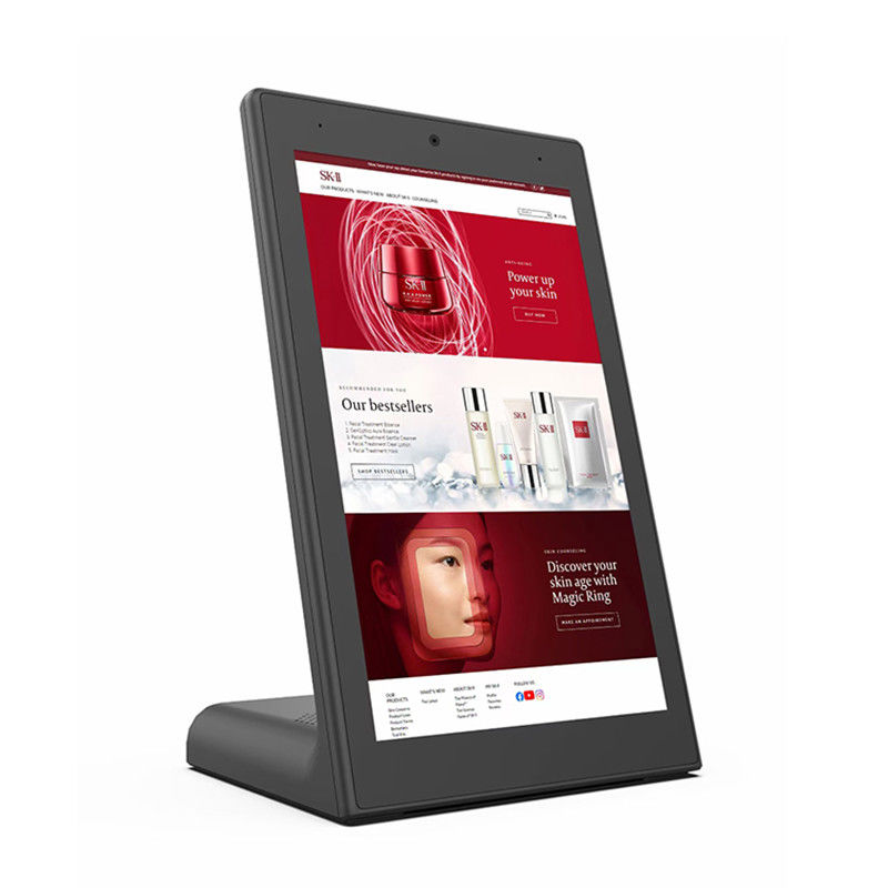10.1 polegada Android Tablet em forma de L Desktop Android8.1 RK3288 Tablet IPS Touchscreen Tablet para Restaurante