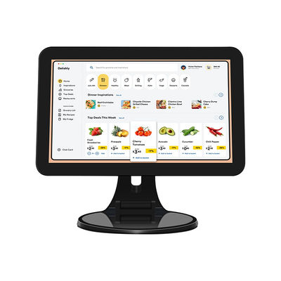 Terminal POS de Mesa com Tela Touch de 15,6 polegadas N2840 2+32GB para Varejo com Gaveta de Dinheiro e Scanner