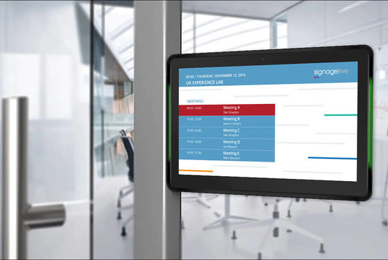 IPS Android 8.1 Sala de reuniões Tablet POE LED Light Bar