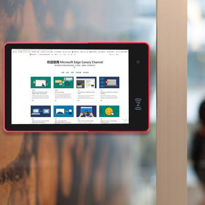 10.1 polegada LED Light Meeting Android Tablet POE NFC Publicidade RJ45
